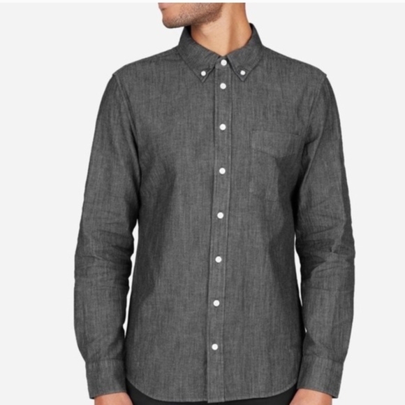 Everlane Other - Everlane Men's Button Down Denim Shirt Size Medium